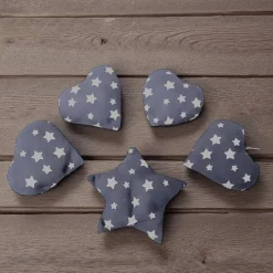 Baumschmuck 5-er Set blau Baumschmuck