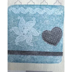 New Baumwollstoff mit Weihnachtsmotiven, Weihnachtsstoff, Breite 1,40 m, Meterware, natur,  beige, mint, grau Weihnachtsstoffe