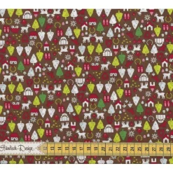 Online Baumwollstoff „north pole ditsy" Alexander Henry Weihnachtsstoffe