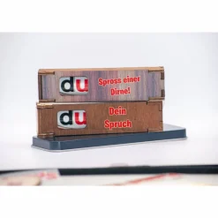Outlet Bedruckte Schokoriegel Holzbox incl. Duplo / Assi Edition | kleines Mitbringsel | Geschenk Box Gastgeschenke