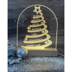 Beleuchtetes Schild, Weihnachten, Weihnachtsdekoration, Nachtlicht, beleuchtetes Acrylglas, verschiedene Modelle Kerzen & Beleuchtung