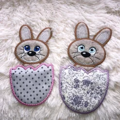 Outlet Bestecktasche, Geschenktasche Hase Osterhasen