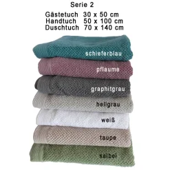 Bestickte Handtücher Mr. & Mrs. Love mit Monogramm Frotteetuch 2er Set Geschenk für Verliebte Hochzeit Valentinstag Gastgeschenke