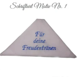 Outlet Besticktes Taschentuch Hochzeit Servietten