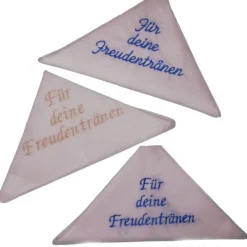 Outlet Besticktes Taschentuch Hochzeit Servietten
