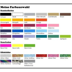 Adventskalenderzahlen|Handmade by Kathi Bügelbild - Zahlen zum Aufbügeln - Adventskalender aus Stoff basteln - viele mögliche Farben