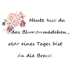 Blumenmädchen Schlüsselanhänger silberfarbe Fassung 25mm Gastgeschenke