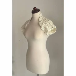 Brautstolen & -Boleros|purpurnaddel Braut Bolero,Jacke,Stola,Hochzeit,Bolero in creme!gehäkelt!