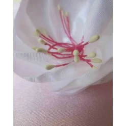 Brautschmuck|Madame Floralie Braut Haarklammer Brosche mit Perle weiß "Lara" festlich romantisch elegant Boho