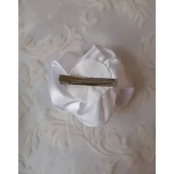 Online Braut Haarklammer Haarschmuck mit Perle weiß 