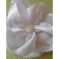 Online Braut Haarklammer Haarschmuck mit Perle weiß 