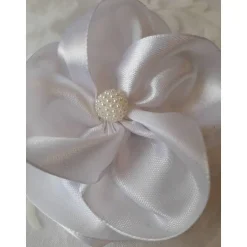 Online Braut Haarklammer Haarschmuck mit Perle weiß 