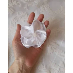 Online Braut Haarklammer Haarschmuck mit Perle weiß 