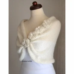 Online Braut Stola, Hochzeit, creme, Tuch, Braut Umhang!Bolero! Brautstolen & -Boleros