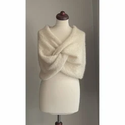 Clearance Braut Stola HOCHZEIT,Creme!BOLERO,Brautkleid,Braut Shal!Alpaka, Seide! Brautstolen & -Boleros