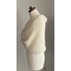 Braut Stola HOCHZEIT,Creme!BOLERO,Brautkleid,Braut Shal!Alpaka, Seide! Brautstolen & -Boleros