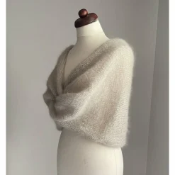 Brautstolen & -Boleros|purpurnaddel Braut Stola HOCHZEIT,Milchcafe!BOLERO, Braut Stola!Alpaka, Seide!