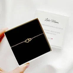 Best Brautmama Armband Edelstahl, Geschenk für Brautmutter zur Hochzeit, Brautmama Schmuck, mit Karte und Geschenkbox Gastgeschenke