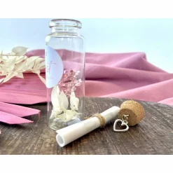 Clearance Brautmutter/ Geschenk / Mutter der Braut/ Mama/ Flaschenpost / Trockenblumen Einladungskarten
