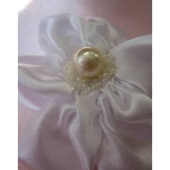 Brautschmuck Haarblüte Haarklammer romantisch Haarschmuck festlich Perle "Blanche" Brautschmuck