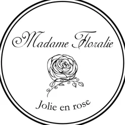 Brautschmuck|Madame Floralie Brautschmuck Haarklammer Haarblume Creme Perle Hochzeit Weihnachten "Fleur Beige"
