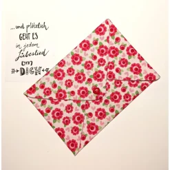 Clearance Briefumschlag, Blumen, 17,5 cm x 12 cm, Geschenkverpackung, Liebesbrief Geldgeschenke