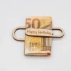 Discount Büroklammer aus Holz zum Geld verschenken, kleines Geldgeschenk Geldgeschenke