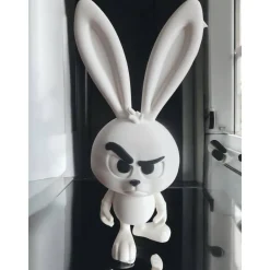 Clearance Böser Hase– Frecher Bunny 3D Druck – Coole Gamer Zimmer Deko– Geschenk für Fans & Nerds – 15cm, 20cm, 25cm Osterhasen