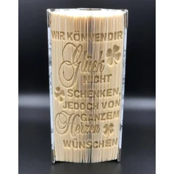 New Buch mit Spruch Geschenke