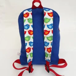 Bunter Kinderrucksack mit Tiermotiv aus Baumwollstoff Kinder Kinderrucksack