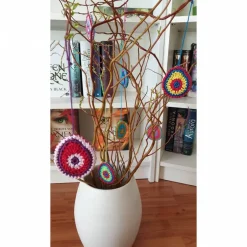 Best Buntes gehäkeltes Wende-Osterei Ostereier