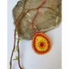 Buntes gehäkeltes Wende-Osterei Ostereier