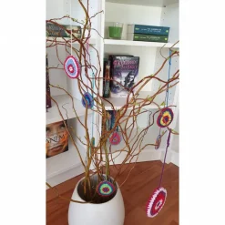 Best Buntes gehäkeltes Wende-Osterei Ostereier