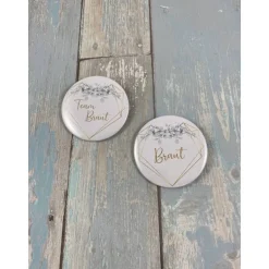 Junggesellenabschied|MT-Design Button Junggesellinnen Abschied "goldig"