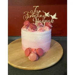 Clearance Cake Topper (Kuchenstecker) Zur Firmung mit Name Dekoration