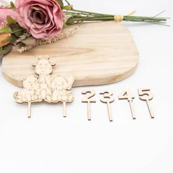 Caketopper Dschungeltiere –  Kuchenaufsatz für Geburtstage & Babypartys Tortendekoration