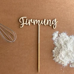 Tortendekoration|Werkstatt am See Caketopper "Firmung"