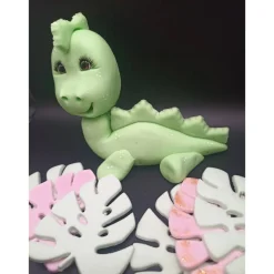 Best Caketopper, Fondant Figuren, Dinosaurier Tortendeko Tortendekoration
