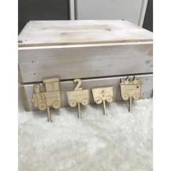 Caketopper Geburtstagszug Tortendekoration