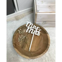 Best Caketopper Hochzeit Mr & Mrs Tortendekoration