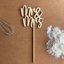 Tortendekoration|Werkstatt am See Caketopper "Mr&Mrs"