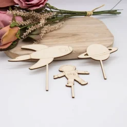 Clearance Caketopper Weltraum –  Kuchenaufsatz für Geburtstage & Partys Tortendekoration