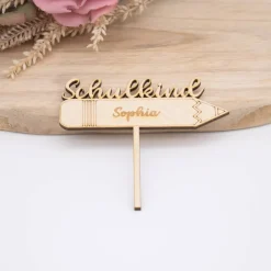 Sale Caketopper zum Schulanfang - Stift Tortendekoration