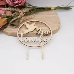 Clearance Caketopper Zur Taufe –  Kuchenaufsatz für Geburtstage & Partys Tortendekoration
