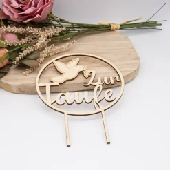 Clearance Caketopper Zur Taufe –  Kuchenaufsatz für Geburtstage & Partys Tortendekoration