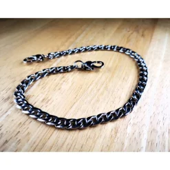 Best Charivari aus Edelstahl, Basiskette, Trachtenschmuck, 1reihig Trachtenschmuck