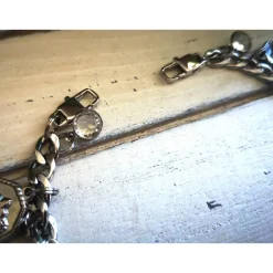 Clearance Charivari aus Edelstahl, Dirnd- Schmuck,Trachten, Hochzeit, Krone Trachtenschmuck