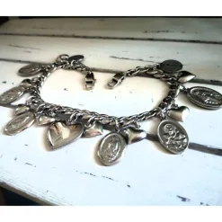 Trachtenschmuck|Tinas Schmucktruhe Charivari aus Edelstahl, Dirnd- Schmuck,Trachten, Hochzeit, tratitionell