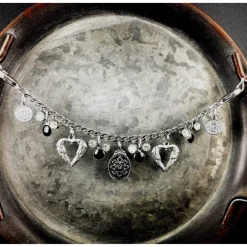 Trachtenschmuck|Tinas Schmucktruhe Charivari aus Edelstahl, Dirnd- Schmuck,,Trachten, Hochzeit, Strass
