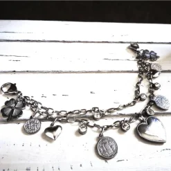 Best Charivari aus Edelstahl, Dirnd- Schmuck,,Trachten, Hochzeit, Strass Trachtenschmuck